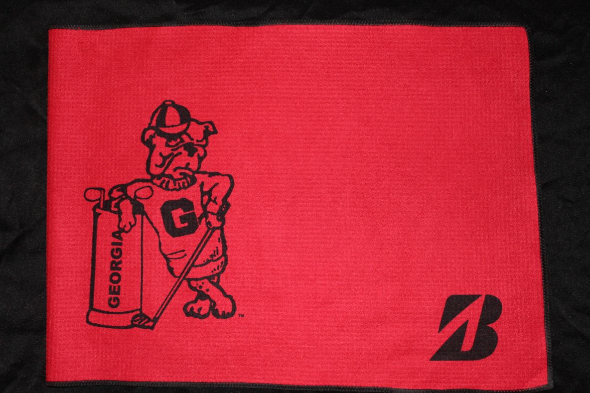 Golfing Dawg Bridgestone Golf Towel