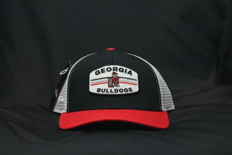 Red and Black Pukka "GEORGIA BULLDOGS" Cap