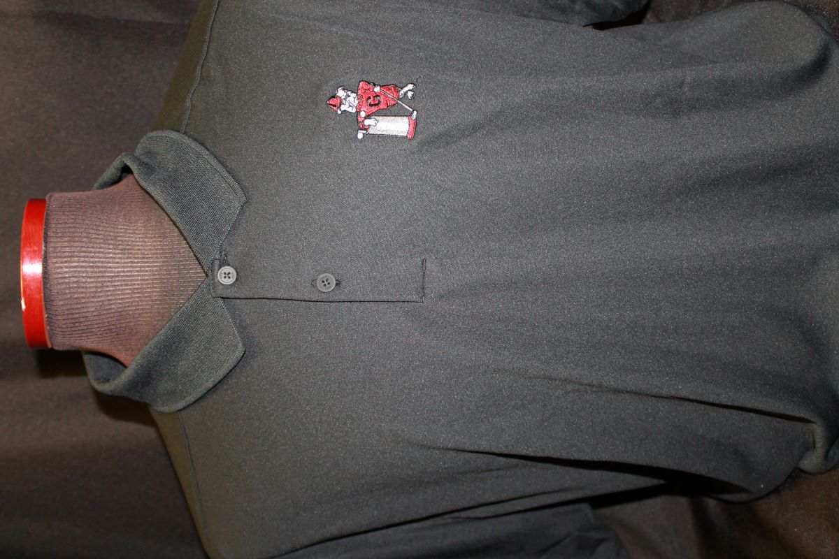 Nike Dri-Fit Polo Black- Golf Dawg