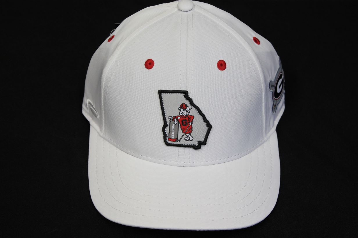 White Pukka GA State-Golf Dawg Cap