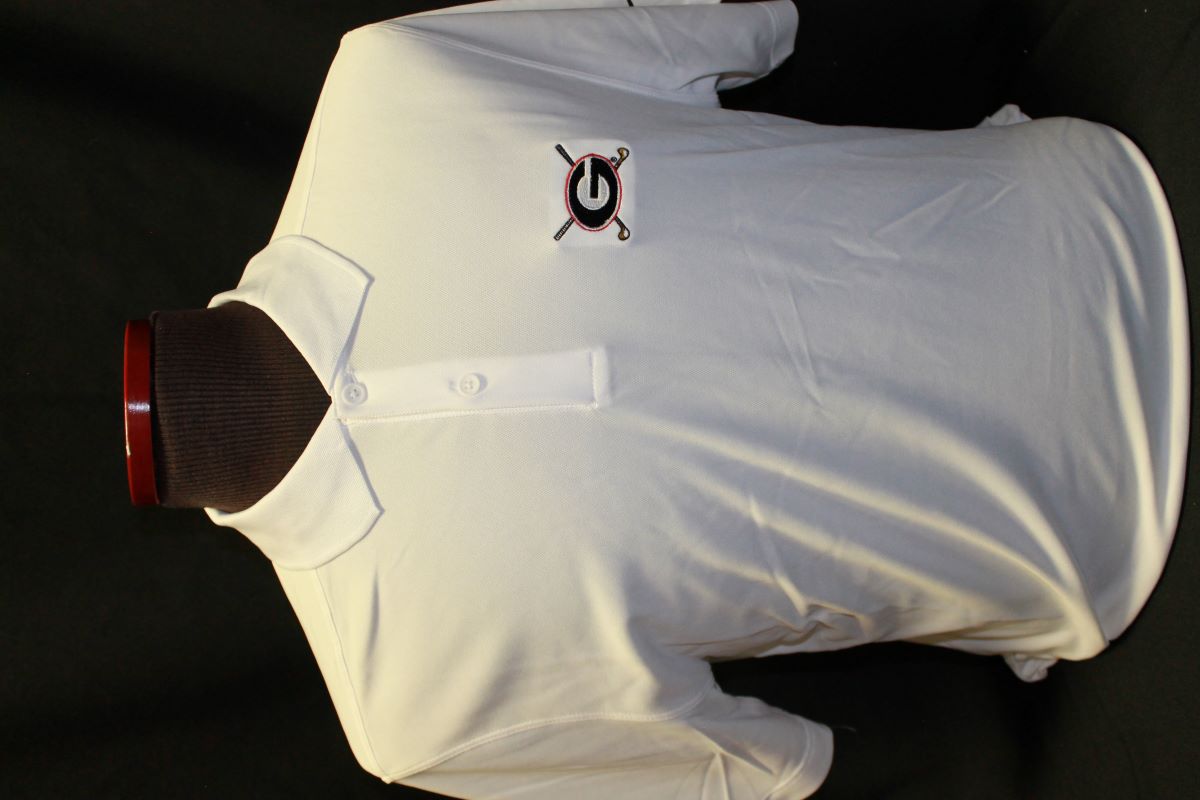 Nike Dri-Fit Polo Cross Clubs Logo White