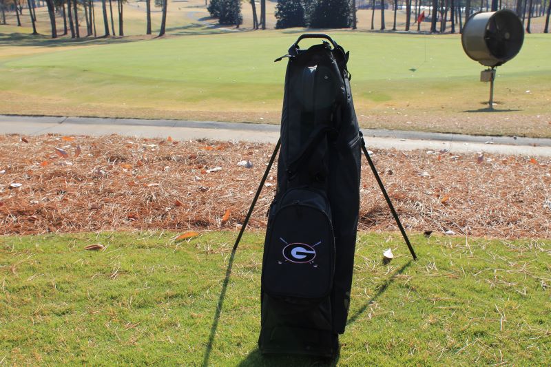 Black TaylorMade Flextech Carry Bag