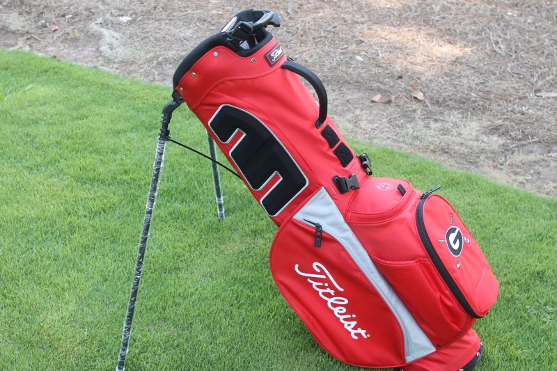 Titleist Red and Grey Crossclub Carrry Bag