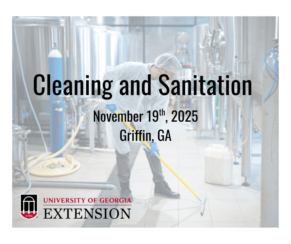 Cleaning and Sanitation Workshop