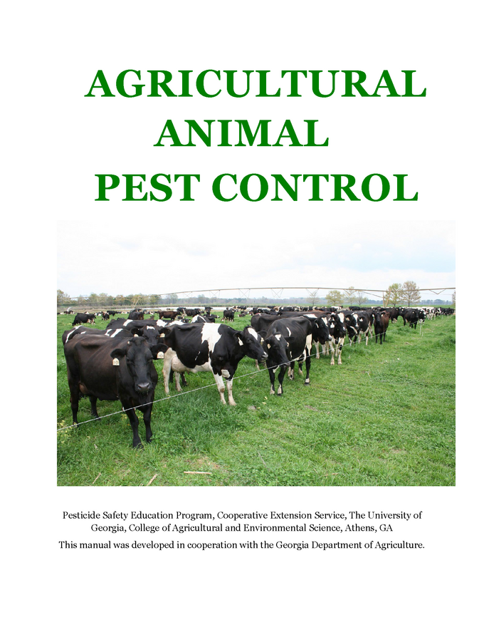 Agricultural Animal Pest Control (Cat. 22) Study Guide