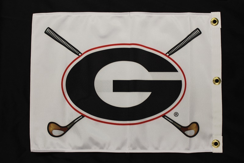 UGA GC 14"x20" Embroidered Flag