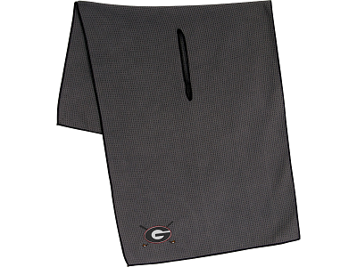 UGA GC Large Microfiber Towel - Grey